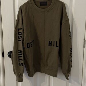 Yeezy Lost Hill Olive Green Men's Sweater